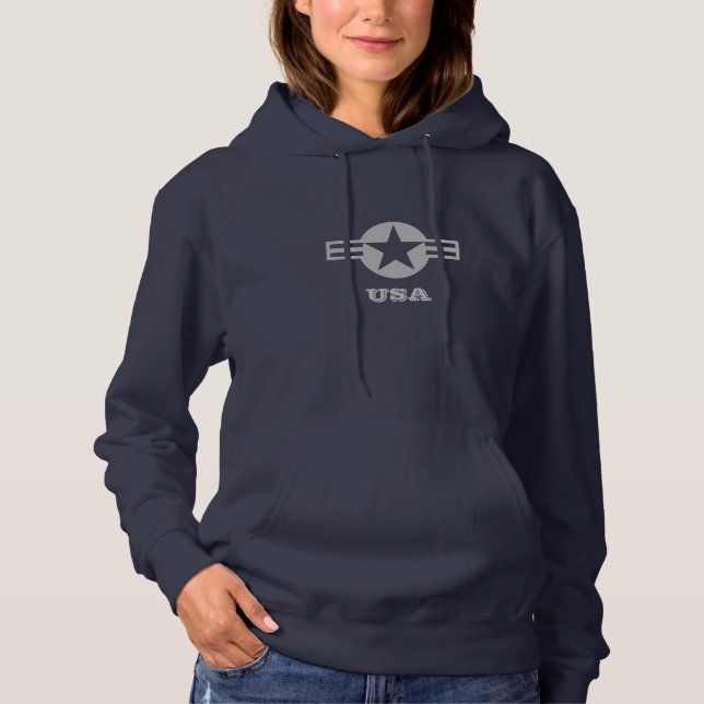 USA Air Force Logo Hoodie (Vorderseite)