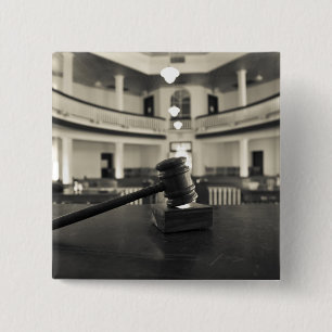 USA, Alabama, Monroeville. Zuhause der Verfasser Button