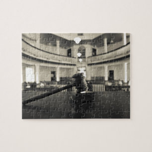 USA, Alabama, Monroeville. Zuhause der Verfasser Puzzle