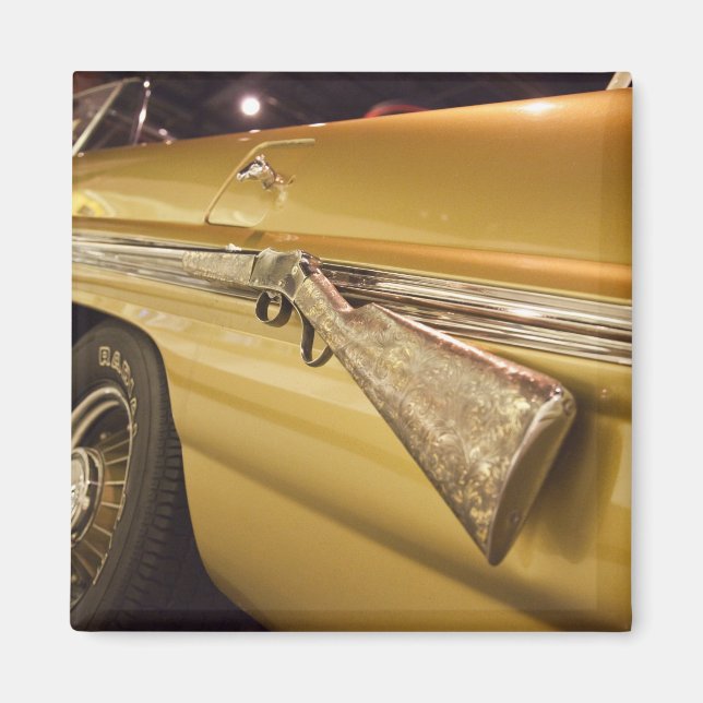 USA, Alabama, Tuscumbia. Alabama Music Hall Magnet (Vorne)