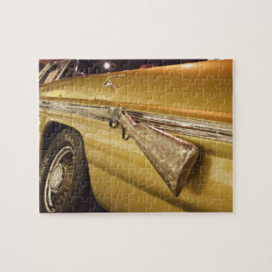 USA, Alabama, Tuscumbia. Alabama Music Hall Puzzle