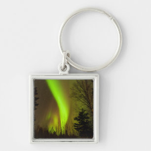 USA, Alaska, Chena Hot Springs. Ansicht der Aurora Schlüsselanhänger