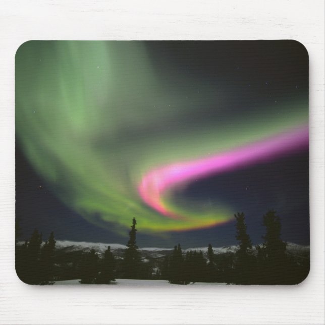 USA, Alaska, Chena Hot Springs. Aurora 2 Mousepad (Vorne)