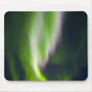 USA, Alaska, Chena Hot Springs. Aurora Borealis Mousepad