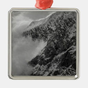 USA, Alaska, Denali-Nationalpark, Luftansicht 4 Ornament Aus Metall