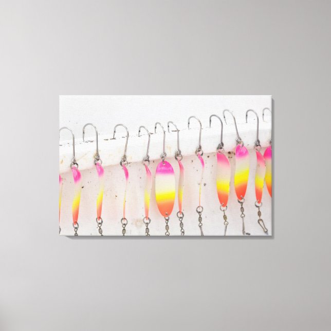 USA, Alaska, Hoonah. Kommerzieller Lachsfang Leinwanddruck (Vorderseite)