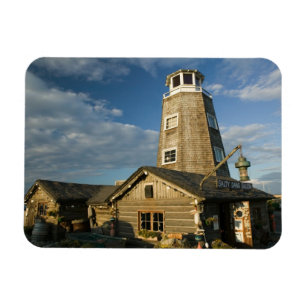 USA, ALASKA, KENAI-HALBINSEL, HOMER: Homer Spit Magnet