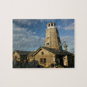 USA, ALASKA, KENAI-HALBINSEL, HOMER: Homer Spit Puzzle