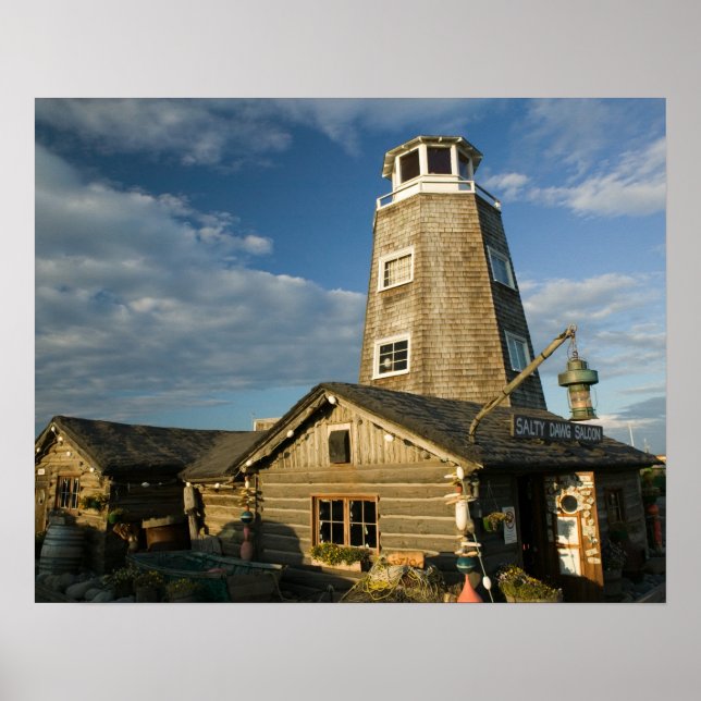 USA, ALASKA, KENAI PENINSULA, HOMER: Homer Spit Poster (Vorne)