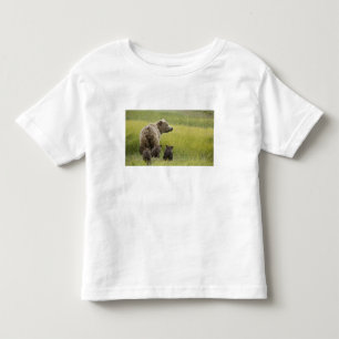 USA, Alaska, Lake Clark Nationalpark. Grizzly Kleinkind T-shirt