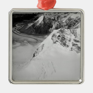 USA, Alaska, Nationalpark Denali, Luftsicht Ornament Aus Metall