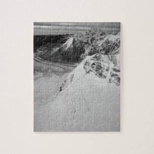 USA, Alaska, Nationalpark Denali, Luftsicht Puzzle