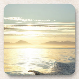 USA, Alaska, Südosten nahe Ketchikan, Sonnenunterg Getränkeuntersetzer