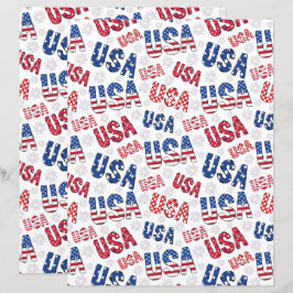 USA-Album Papier