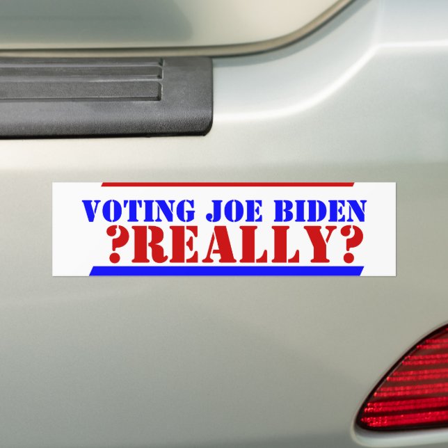 USA AMERICA STIMMEN Joe Biden "Really? Autoaufkleber (Auf Auto)