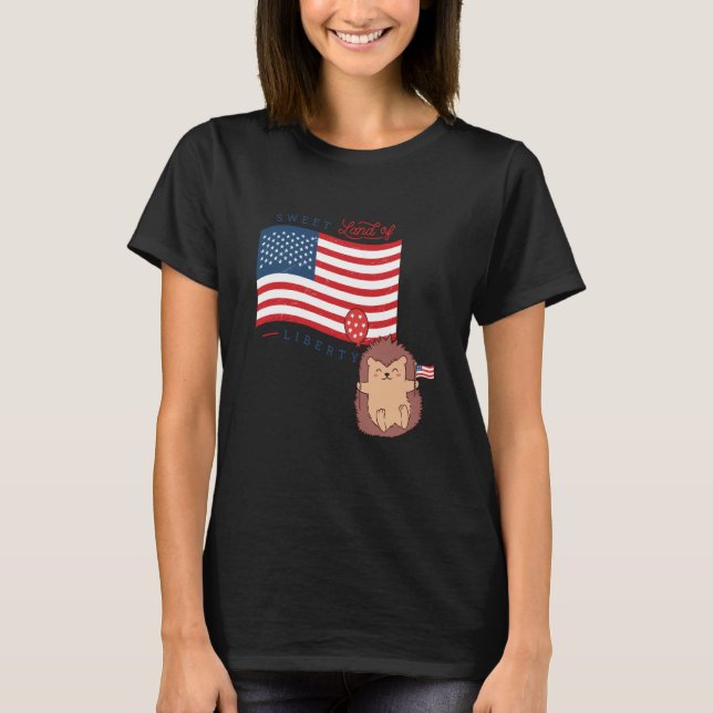 USA America Sweet land liberty animals  1 T-Shirt (Vorderseite)