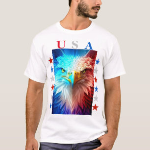 USA American Bald Eagle T - Shirt