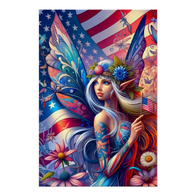 USA American Fairy Poster (Vorderseite)