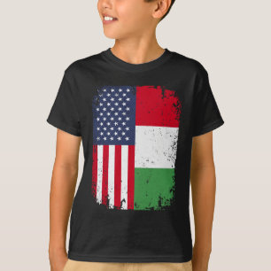 USA American Flag Italien T-Shirt