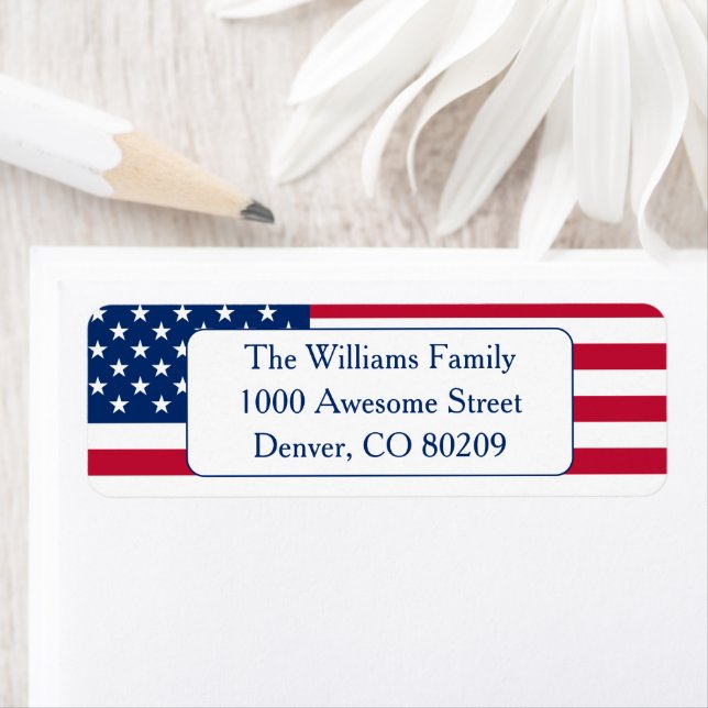 USA American Flag Red White Blue Patriotic Country (Insitu)