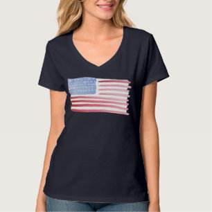 USA American Flag T - Shirt