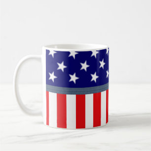 USA American Flag Tasse