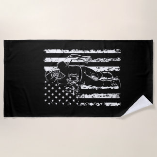 USA American Football Flag America Sport Fan Strandtuch