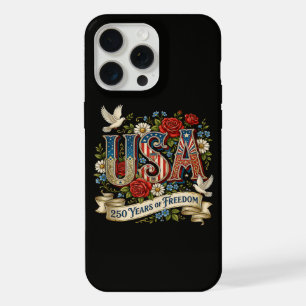 USA Amerika 1776-2026 250 Jahre Freiheit iPhone 15 Pro Max Hülle
