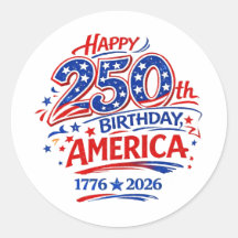USA Amerika 250. Jahrestag Patriotisch