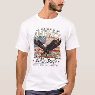 USA Amerika 250. Jubiläum Adler T-Shirt
