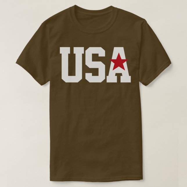 USA Amerika T-Shirt (Design vorne)