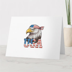 USA Amerikanische Flagge Männer Frauen Kinder Weiß Karte