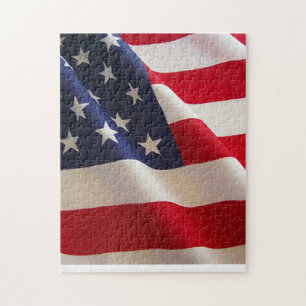 USA-Amerikanische Flagge Puzzle