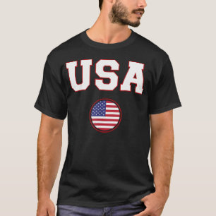 USA Amerikanische Flagge T-Shirt