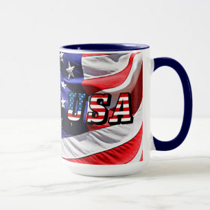 USA - Amerikanische Flagge Tasse