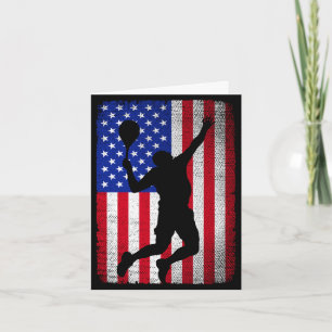 Usa amerikanische Flagge Tennis für Männer Frauen Karte