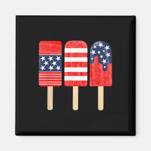 Usa Amerikanische Flagge Vintage E-Gitarre 4. Magnet
