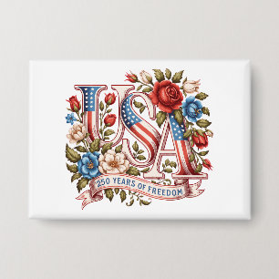 USA Amerikas 250. Jubiläum Button