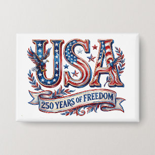 USA Amerikas 250. Jubiläumsbutton Button