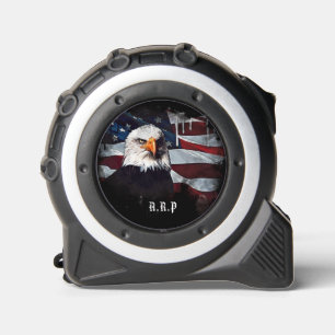 *~* USA AP27 American Flag Bald Eagle Patriotic Maßband