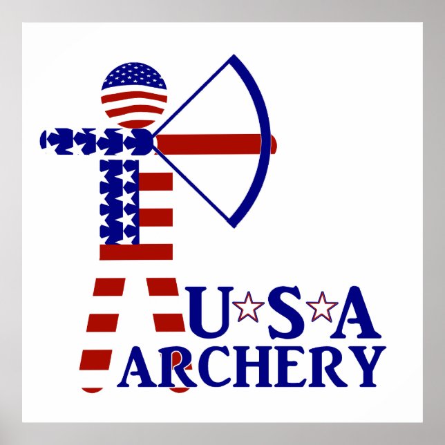 USA Archery Poster (Vorne)