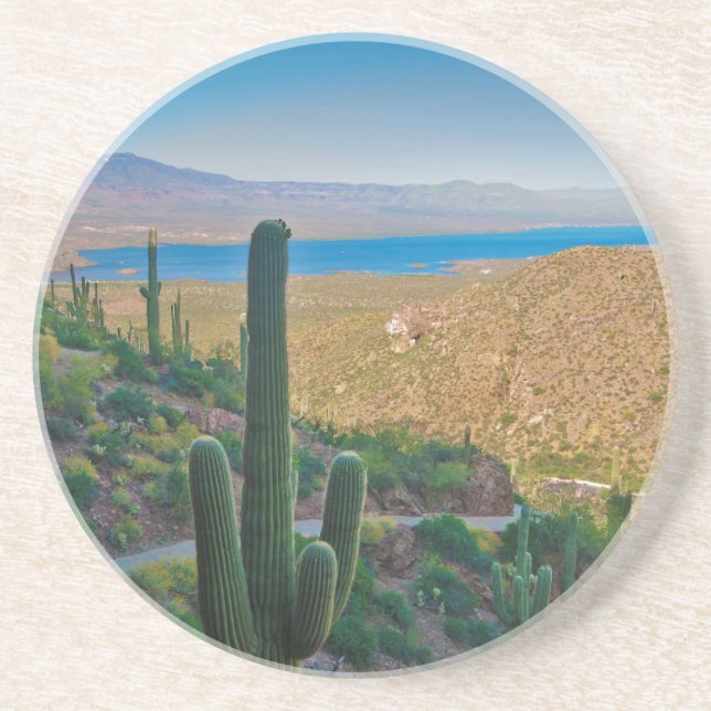 USA, Arizona. Aussicht vom Eingang nach Tonto Getränkeuntersetzer (Vorne)