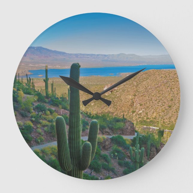USA, Arizona. Aussicht vom Eingang nach Tonto Große Wanduhr (Vorderseite)