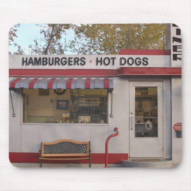 USA, Arizona, Bisbee: Schattiges Dell-Motel, alle Mousepad (Vorne)