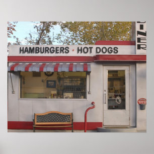 USA, Arizona, Bisbee: Schattiges Dell-Motel, alle Poster