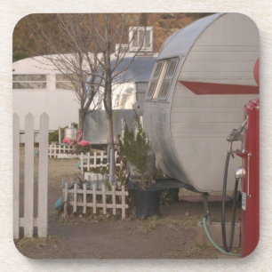 USA, Arizona, Bisbee: Schattiges Dell-Motel, alles Untersetzer