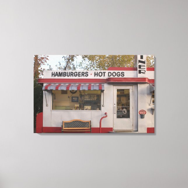 USA, Arizona, Bisbee: Shady Dell Motel, All 2 Leinwanddruck (Vorderseite)