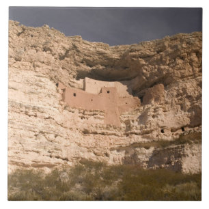 USA, Arizona, Camp Verde: Burg Montezuma Fliese