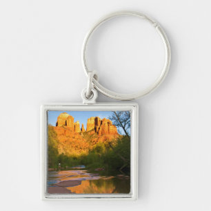 USA, Arizona. Cathedral Rock bei Sonnenuntergang Schlüsselanhänger