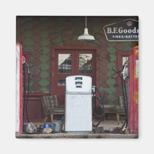 USA, Arizona. Chloride Ghost Town, altes Gas Magnet